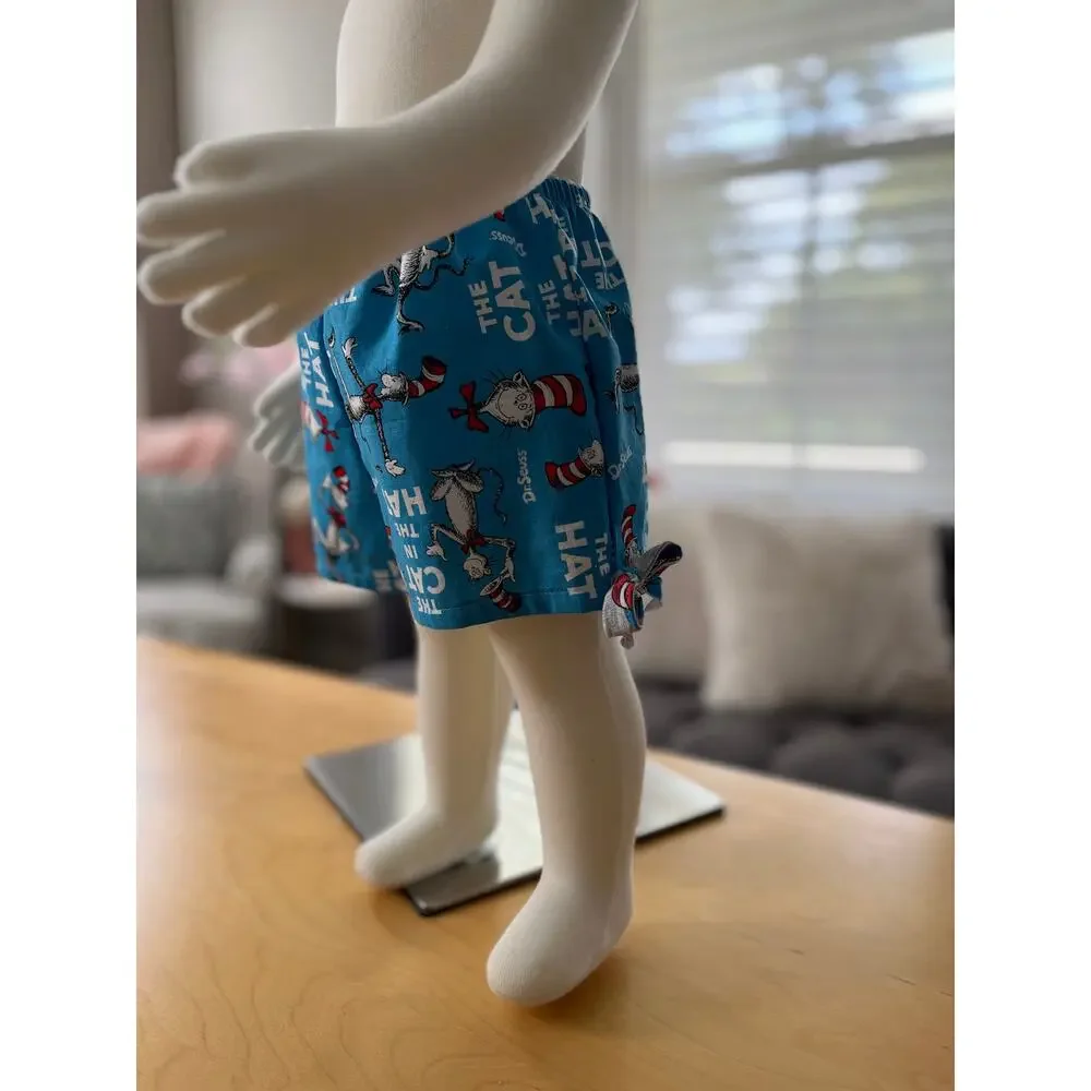 👗 2PIECE SET Handmade Dr. Seuss Baby Dress | Size 2T | Bloomers Included  👗